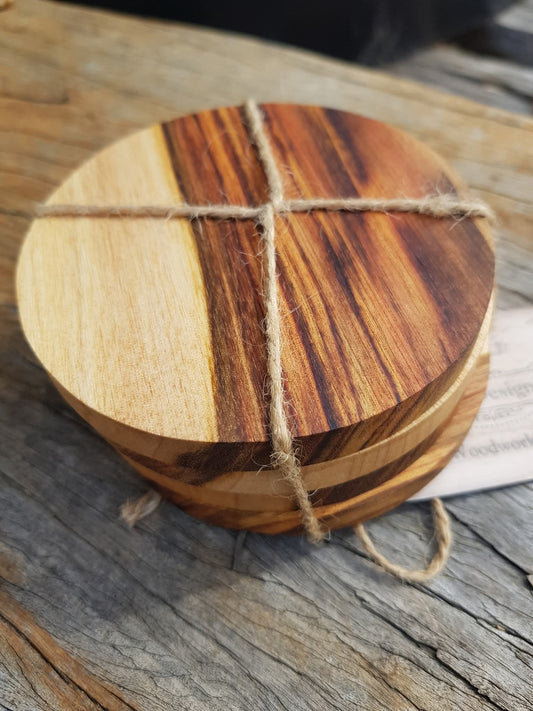 Camphor Laurel Coasters