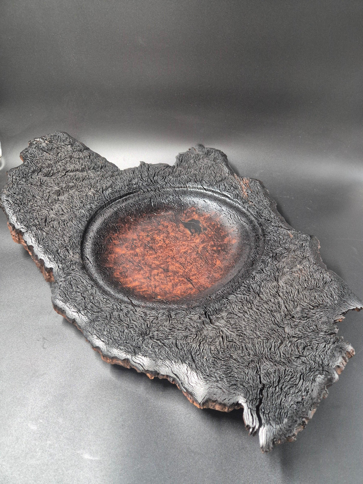 Yellowbox burl Centrepiece Bowl