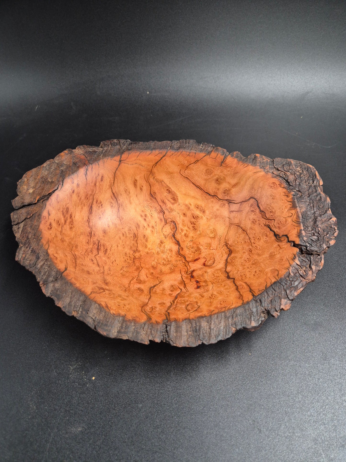 Yellowbox Burl Bowl