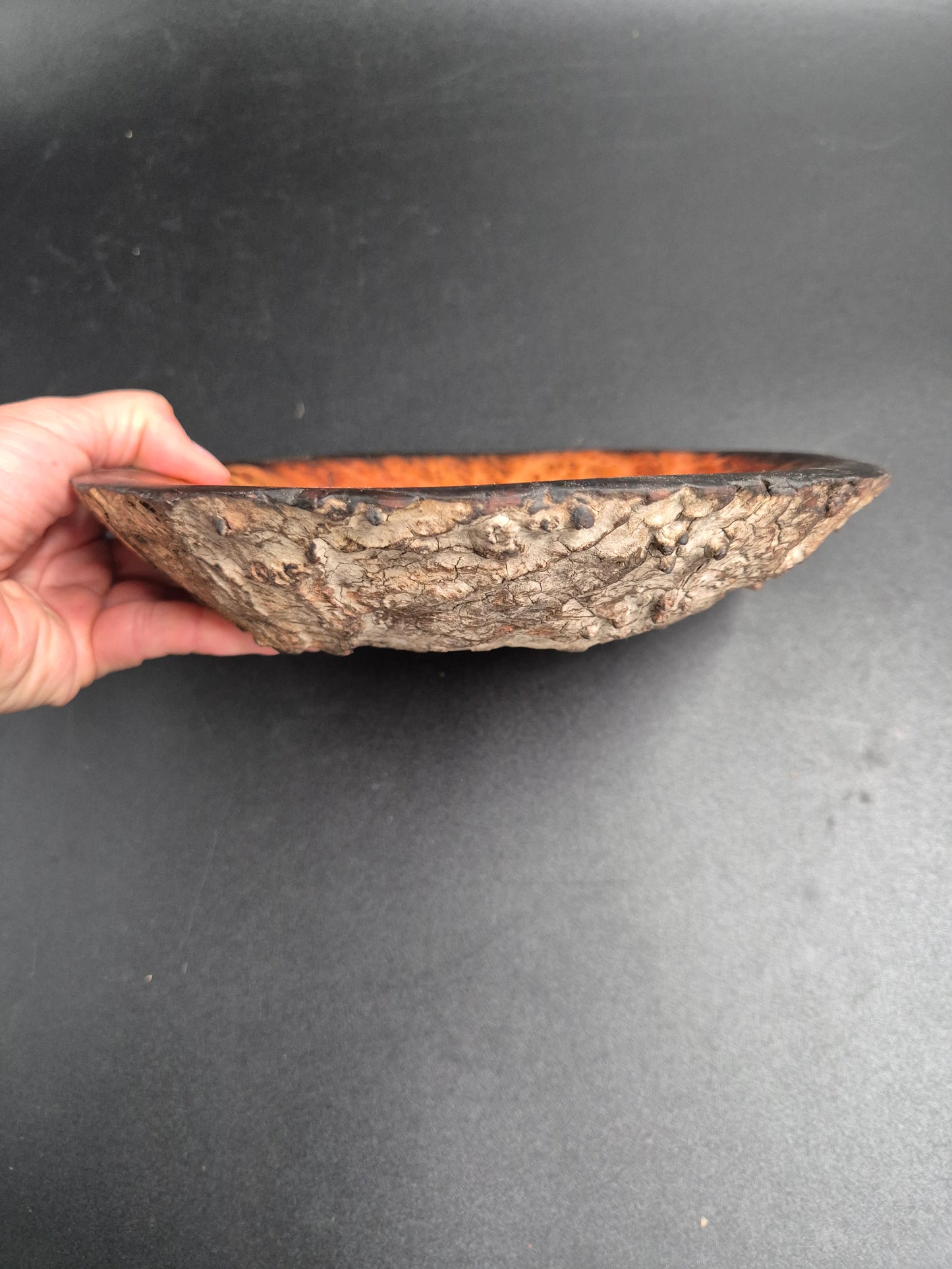 Yellowbox Burl Bowl