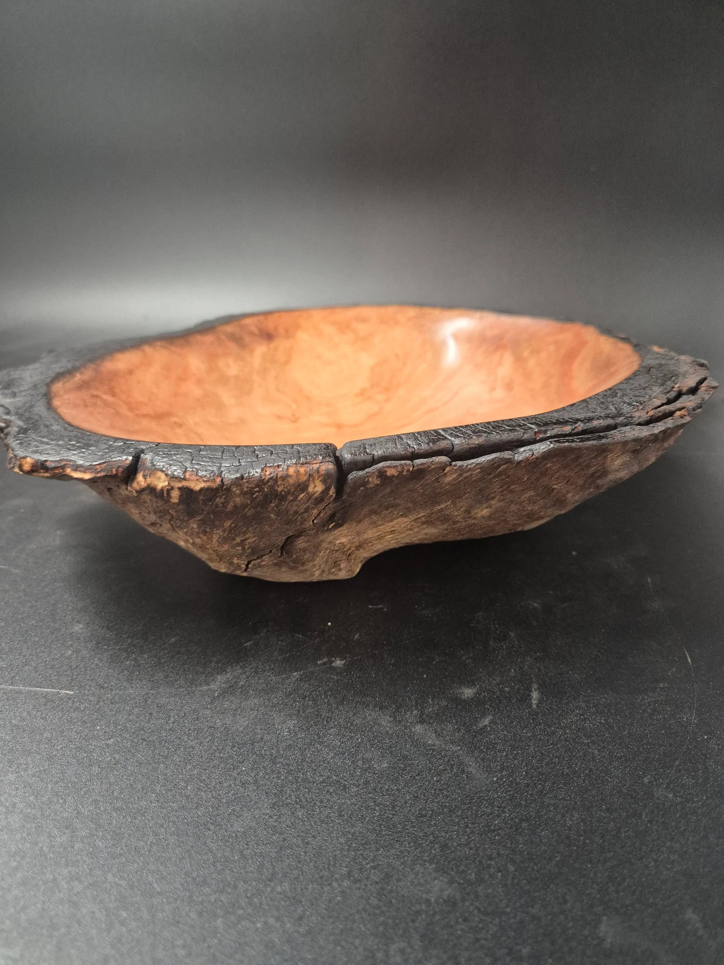 Yellowbox Burl Bowl
