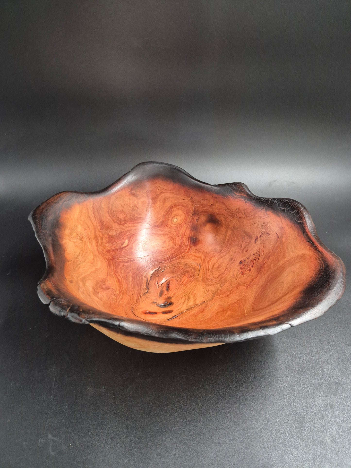 Yellowbox Burl Bowl