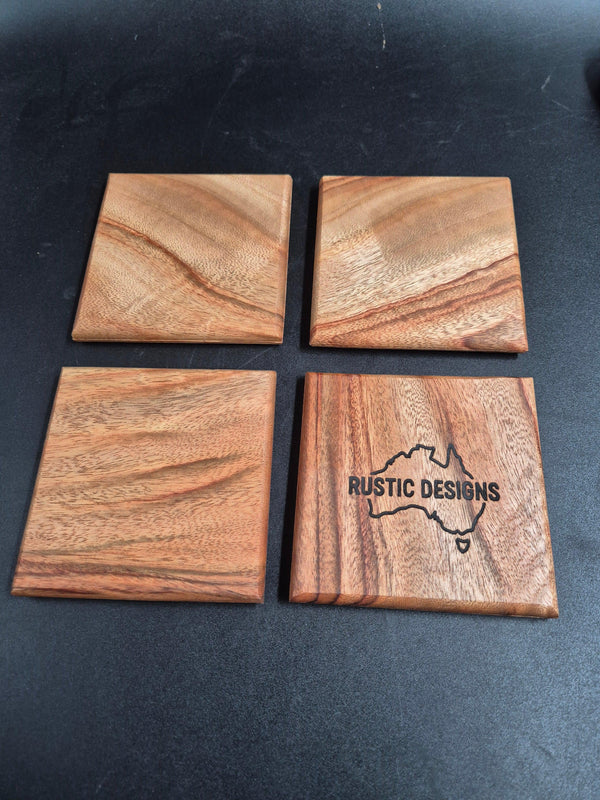 Premium Low Tox Range - Camphor Laurel Coaster Set (4)