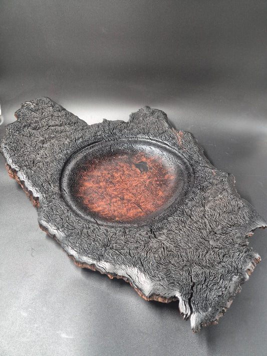 Yellowbox burl Centrepiece Bowl