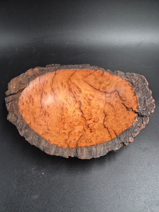 Yellowbox Burl Bowl