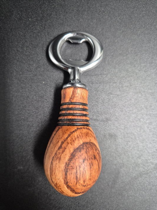 Oak Bottle Opener