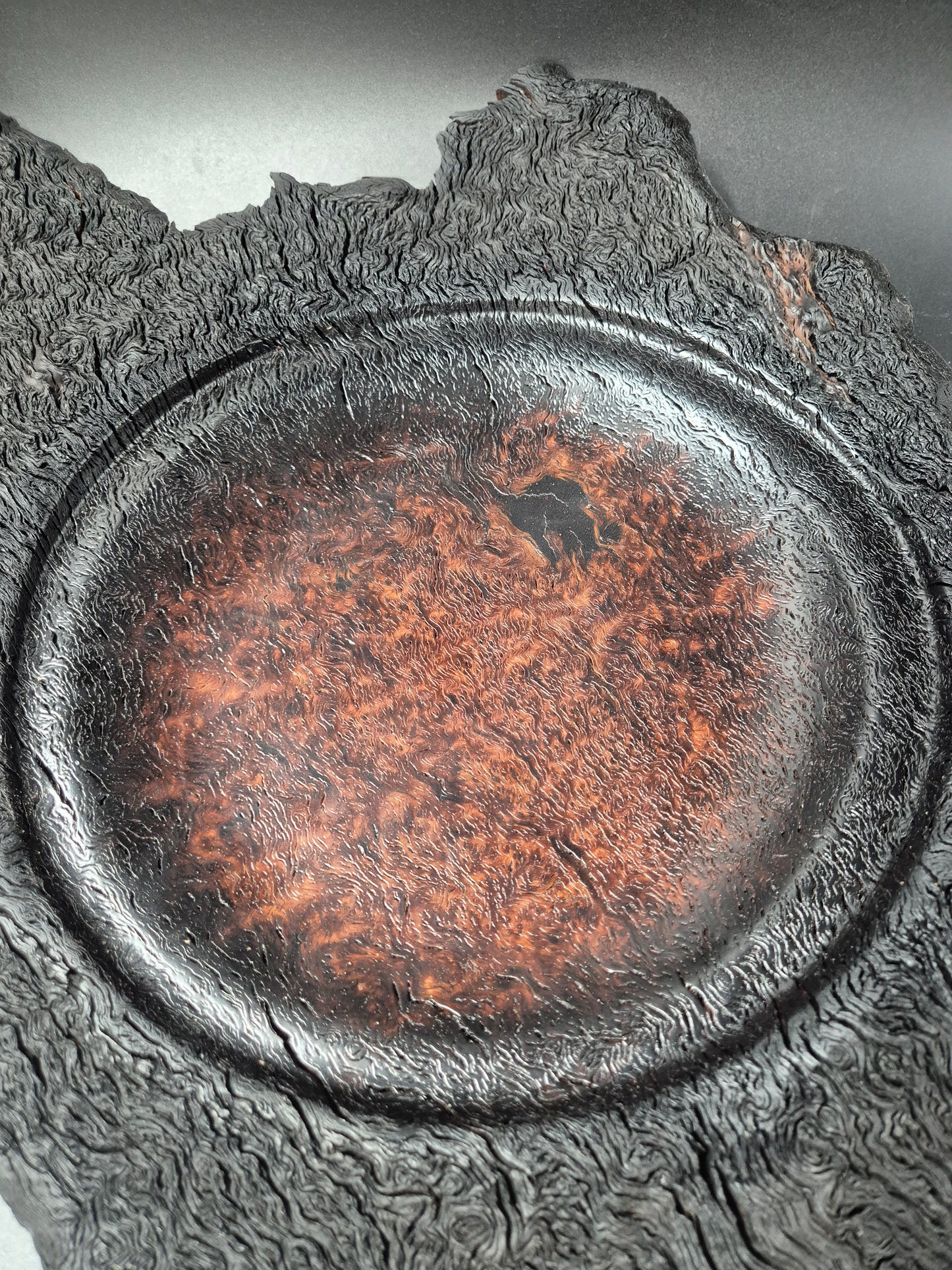 Yellowbox burl Centrepiece Bowl