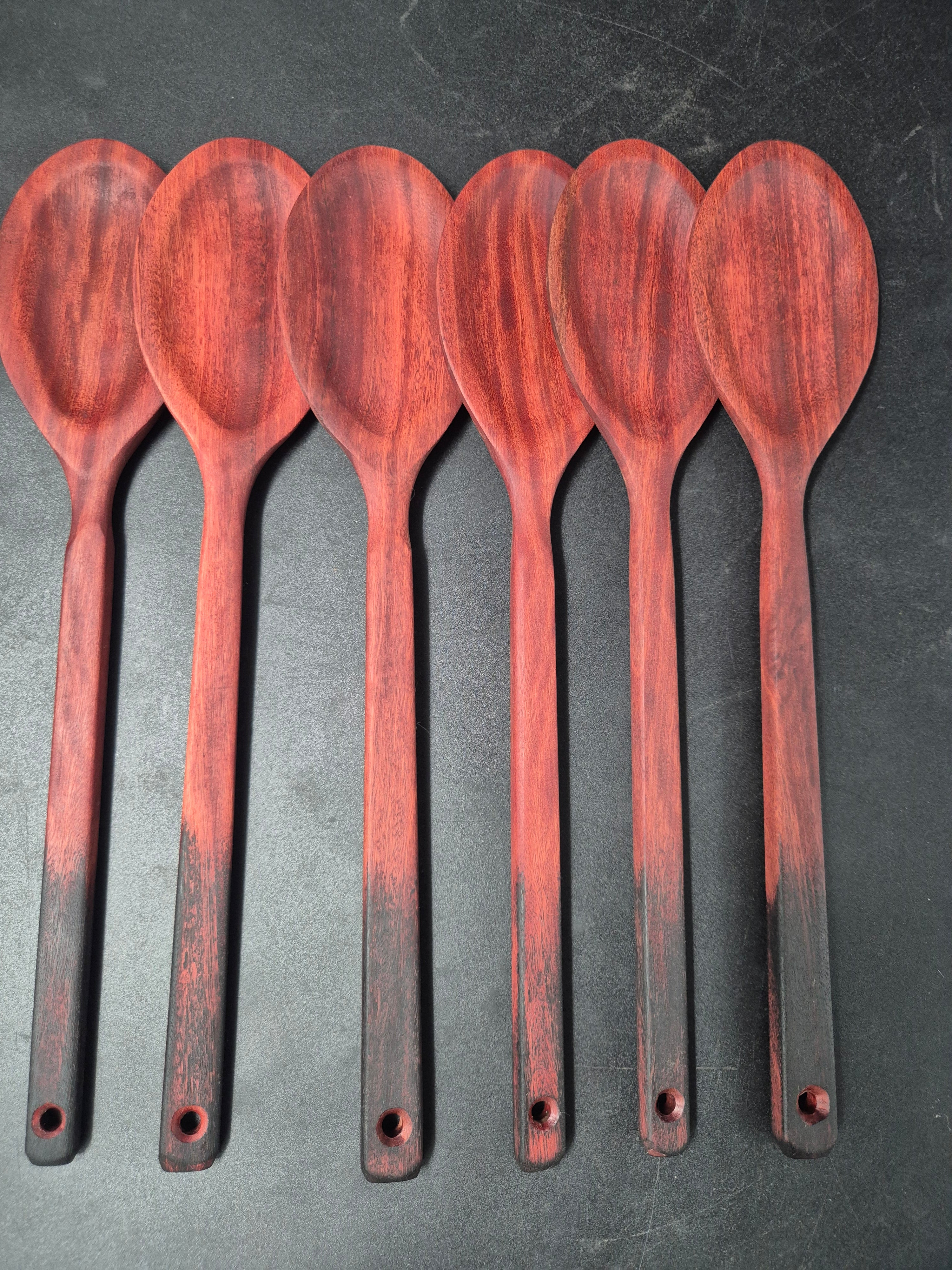 Wooden Mixing Spoon – Rustic Designs
