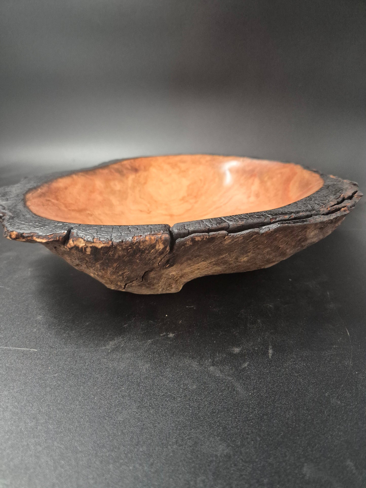 Yellowbox Burl Bowl