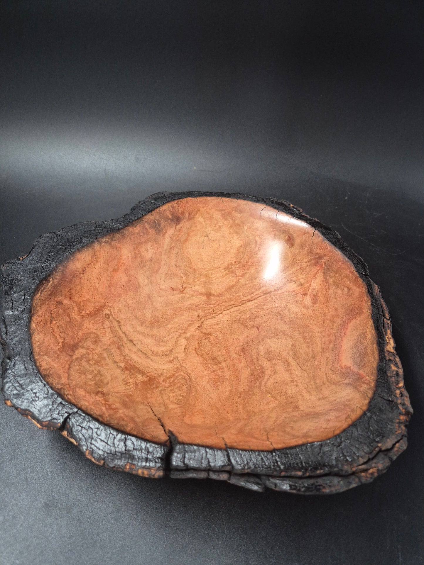 Yellowbox Burl Bowl