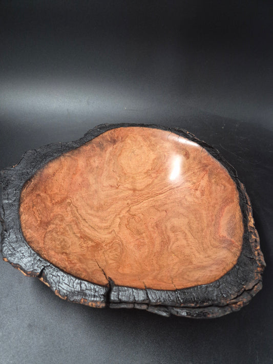 Yellowbox Burl Bowl