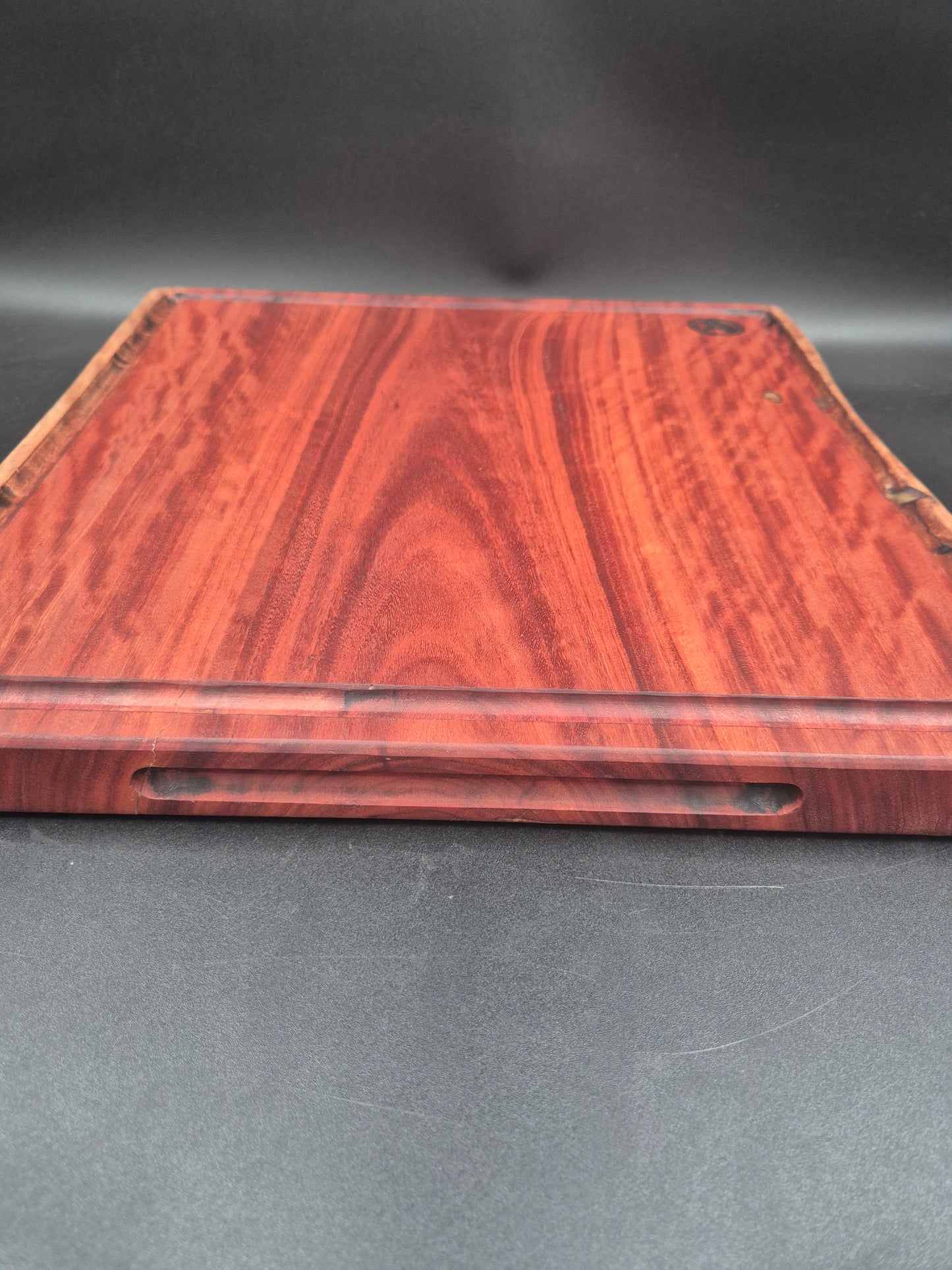 Ironbark Chopping Block with Drip Edge