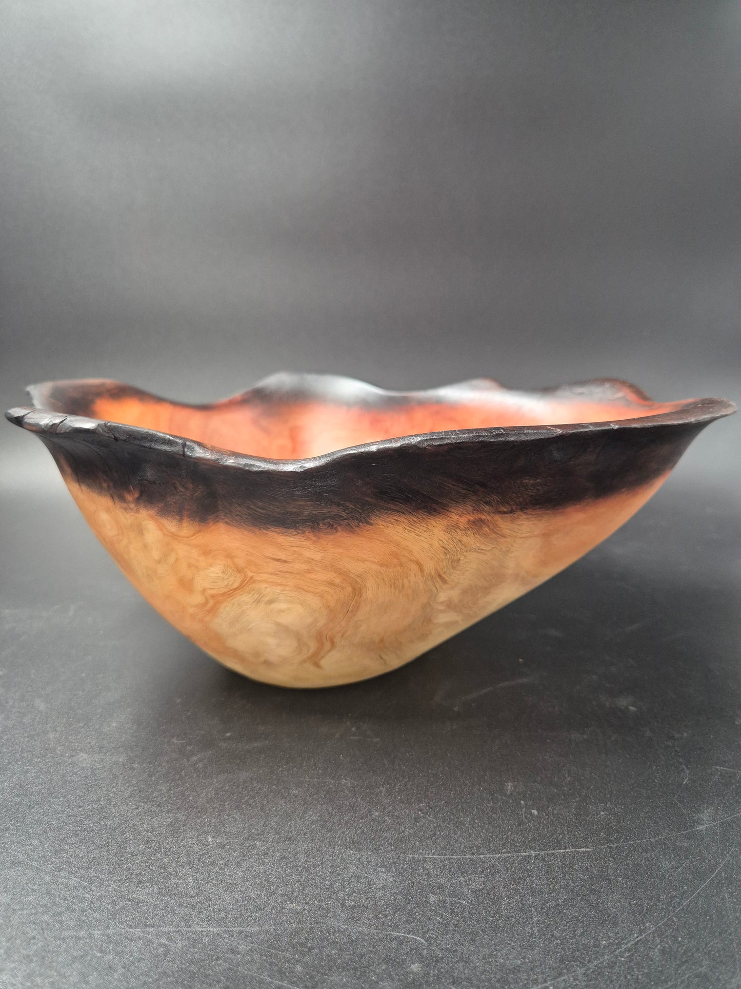 Yellowbox Burl Bowl
