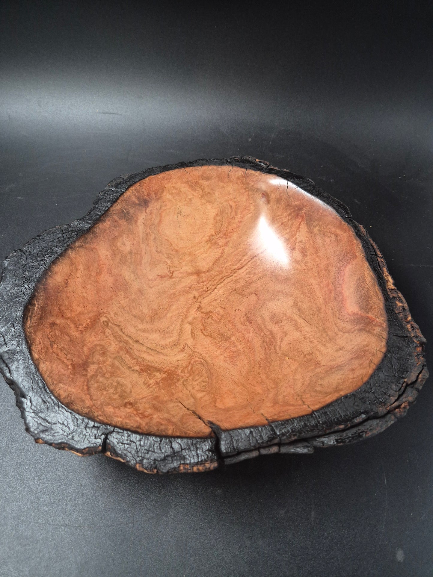 Yellowbox Burl Bowl